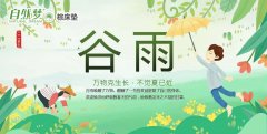 您了解谷雨的由來嗎？